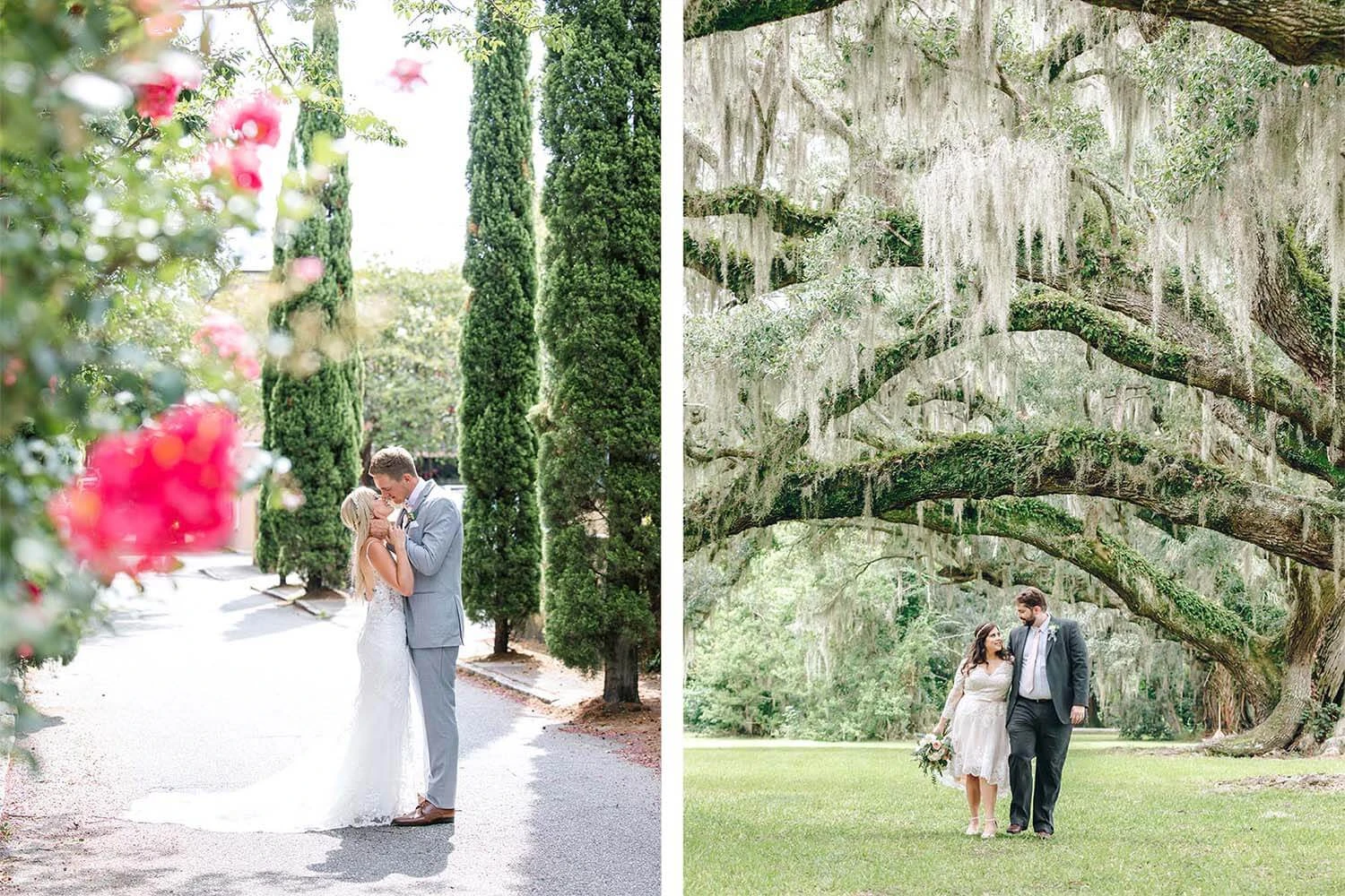 Intimate elopement ceremony
